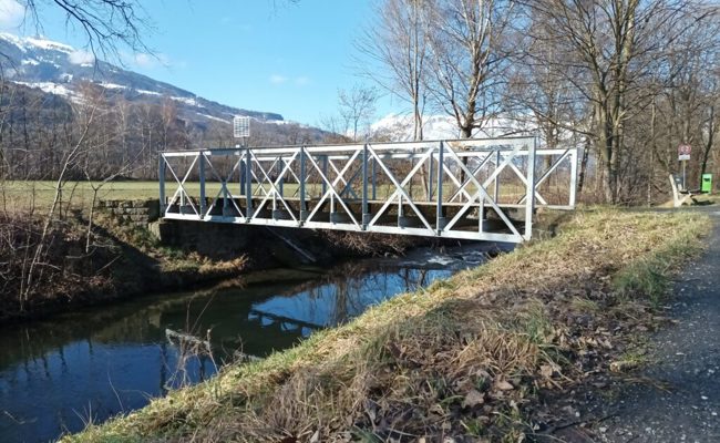 Alte Stahlbrücke in Sevelen wird verlegt und ersetzt ihre zerstörte «Schwester»
