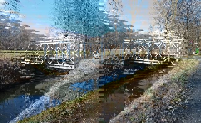 Alte Stahlbrücke in Sevelen wird verlegt und ersetzt ihre zerstörte «Schwester»