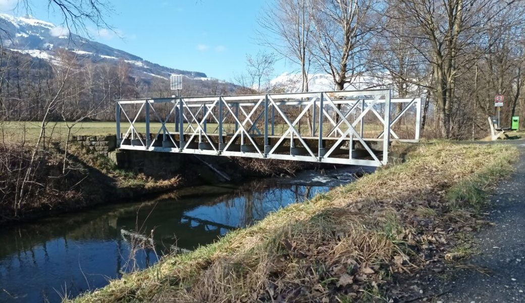  Die alte Stahlbrücke über den Binnenkanal beim Tomelisgraben soll noch in diesem Jahr nach Süden an den Inselweg versetzt werden. 