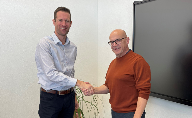 Formelle Amtsübergabe: Thomas Diezig ist nun der Chef