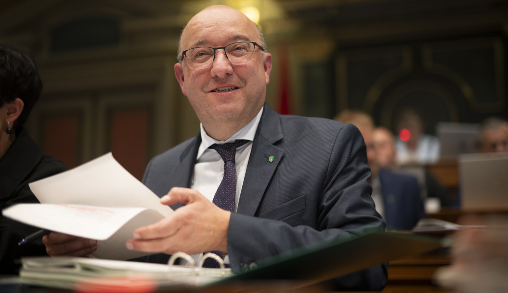 Beat Tinner stellt sich heute der Wahl zum Regierungspräsidenten 2025/26. 