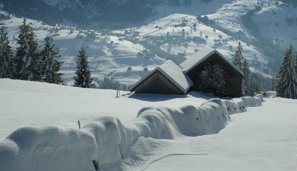 Winterliches Obertoggenburg: Ein Traum in Weiss