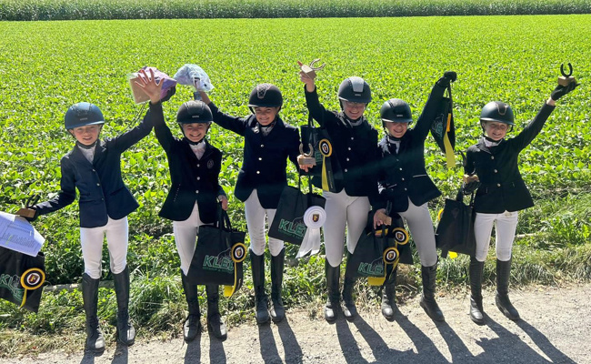 Erfolgreiche junge Reiterinnen am «Tag der Jugend»