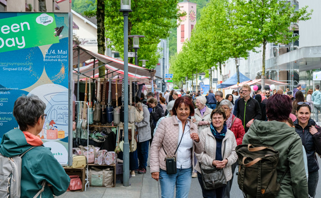 Die Samstagsaktivitäten im Buchser Zentrum sind lanciert