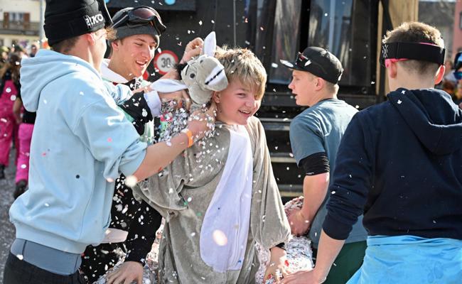 Sturmböen hin oder her: Wartau liess die Fasnacht noch einmal hochleben