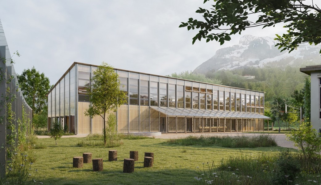 Ein «Gartenhaus» gegen den Platzmangel in Klassenzimmern