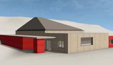 Zeltainer: Eine statt zwei Dachspitzen und ein neuer Standort