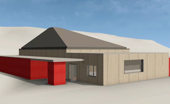 Zeltainer: Eine statt zwei Dachspitzen und ein neuer Standort