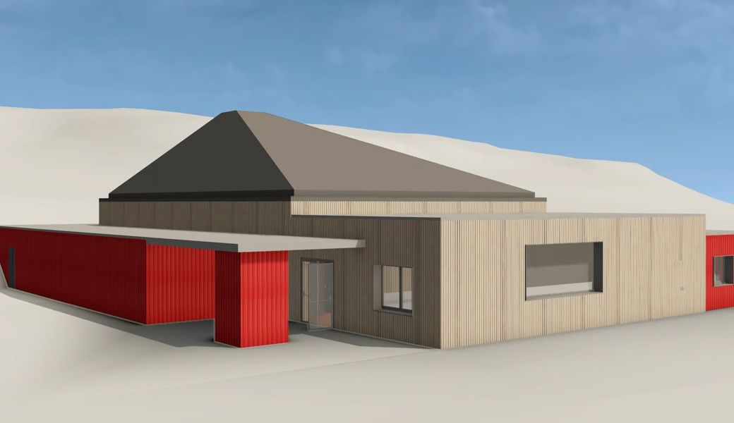 Zeltainer: Eine statt zwei Dachspitzen und ein neuer Standort