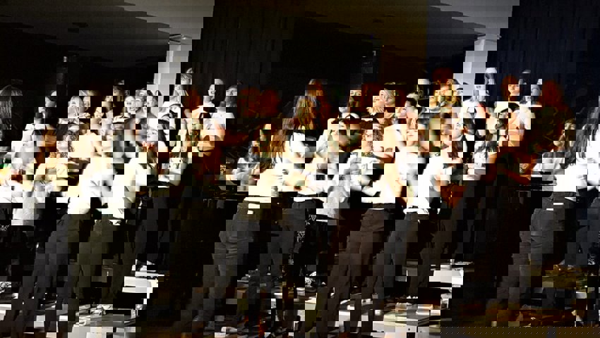  Häufig im Einsatz: Der Ad-hoc-Chor. 