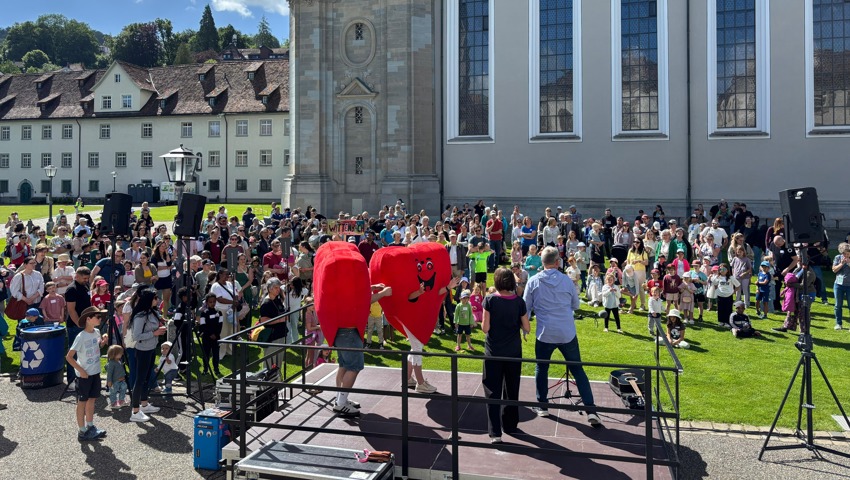 «Kirche Kunterbunt» in St. Gallen.