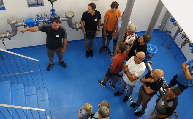 Bruedermäl: Einblick ins neue Gamser Reservoir