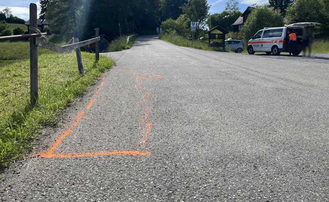 Auffahrkollision zwischen zwei Töfffahrern auf dem Bendel