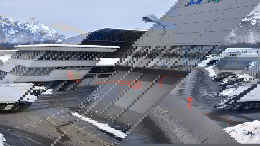  Die Kehrichtverbrennungsanlage Buchs hat ein sehr grosses Einzugsgebiet. 