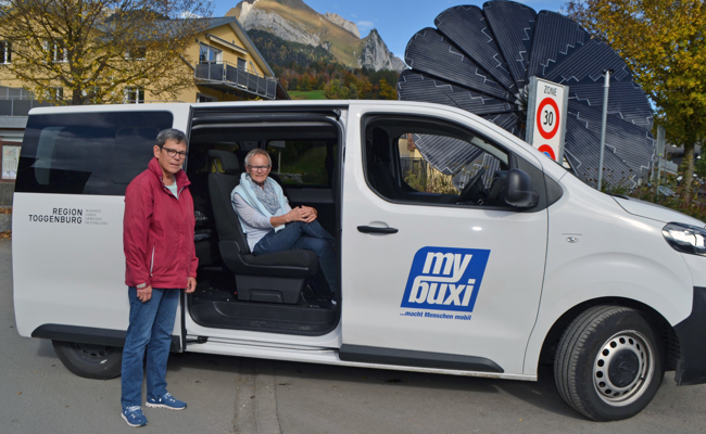 Mybuxi-Fahrgast der ersten Stunde