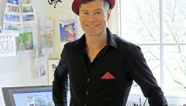 «Cartoons sind meine Kinder»: Wie der Berliner Andreas Brandt die Ostschweiz zum Lachen bringt
