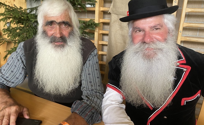 Von der Ausrede zur Pracht: Kurt Rohner besticht mit seinem Bart