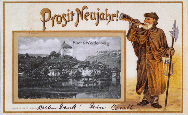 Viel Glück und alles Gute im neuen Jahr - Neujahrskarten aus dem 20. Jahrhundert