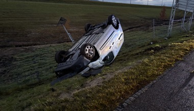 Der 34-jährige Fahrer des Lieferwagens wurde bei dem Unfall unbestimmt verletzt; er wurde vom Rettungsdienst ins Spital gefahren. 