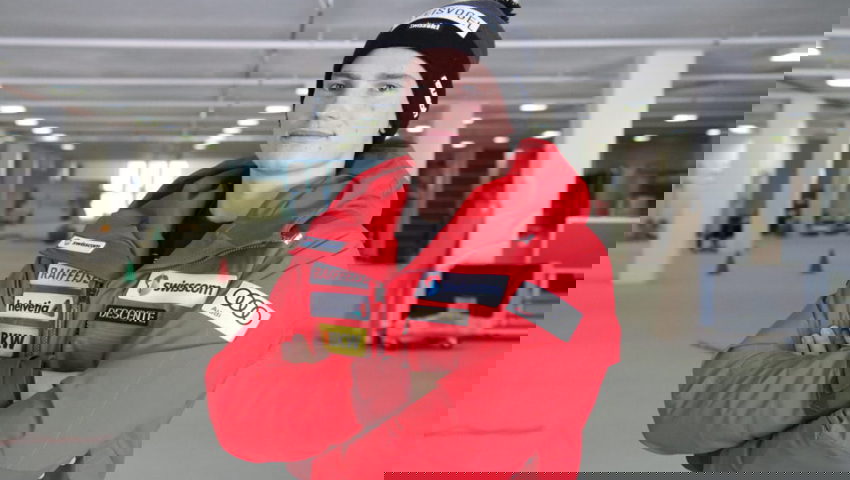  Josua Mettler im Pech: Da die Europacupabfahrt abgesagt wurde, konnte er nicht mehr in den Kampf um einen Weltcupstartplatz eingreifen. 