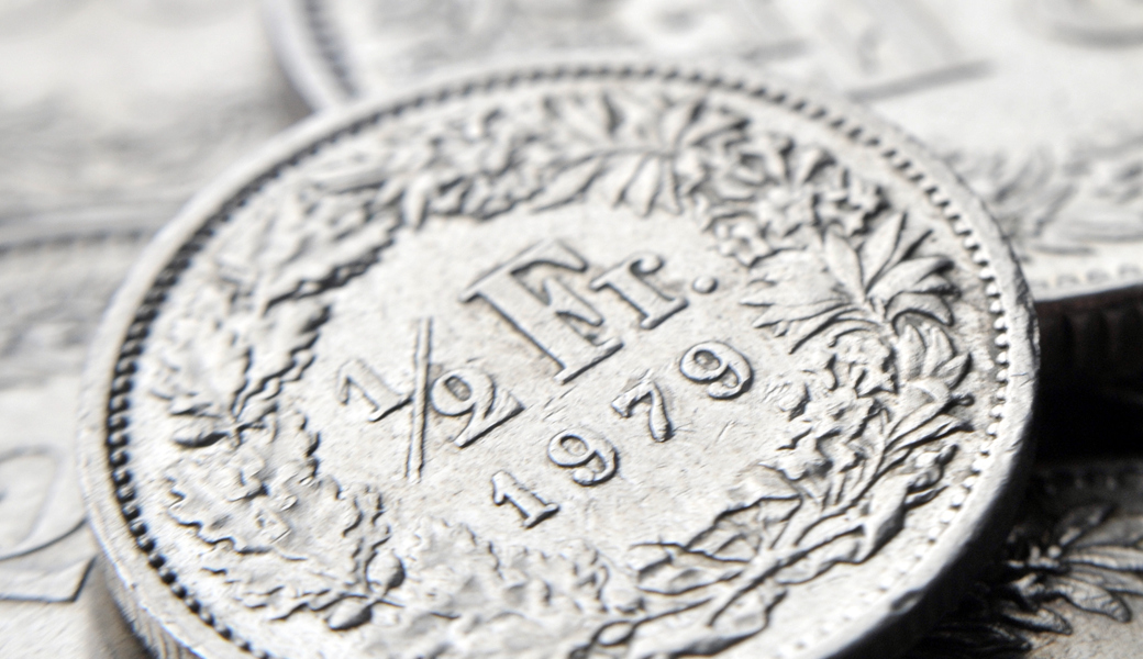 Seit 100 Jahren die liechtensteinische Landeswährung: der Schweizer Franken. 