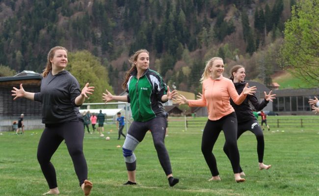 Ein schweisstreibendes Trainingsweekend mit viel turnerischer Abwechslung