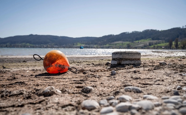So wenig Wasser wie seit Jahrzehnten nicht mehr: Tiefstand am Bodensee