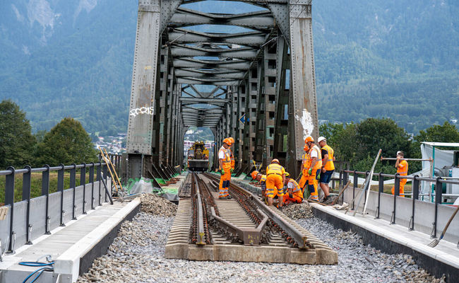 Bahnstrecke Feldkirch – Buchs: Nächste Sperre ist 2026 geplant