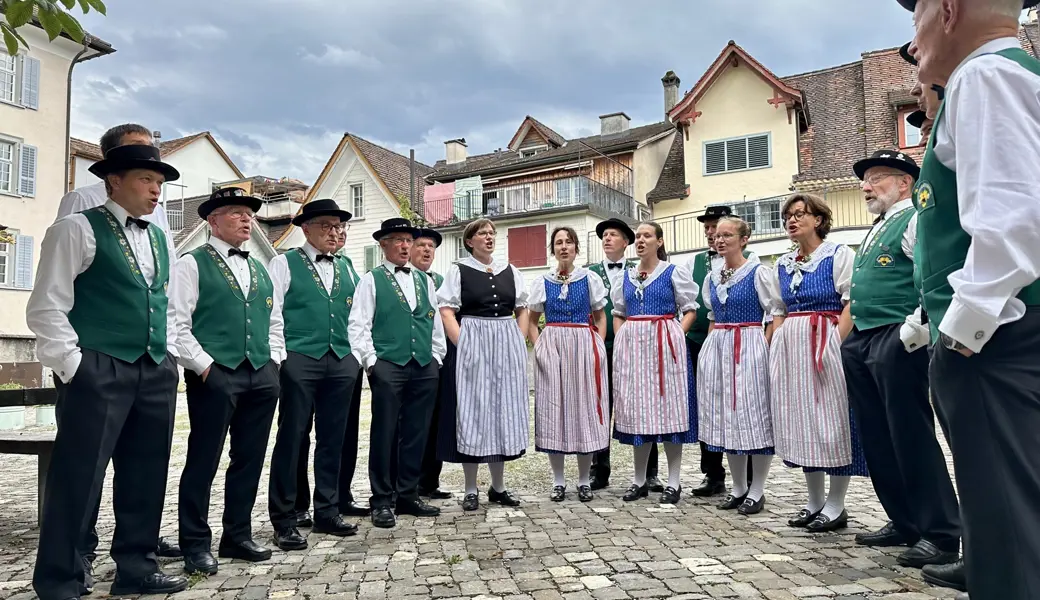 Der Jodlerchor Altstätten wird am Jodlerfest natürlich auch einen Auftritt haben.