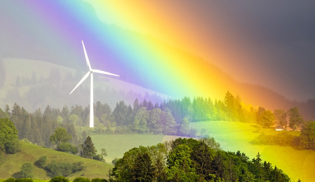 Wartau hat den symbolischen Grundstein für den Windpark gelegt
