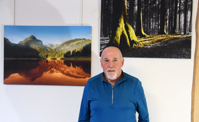 Leglers Ausstellung zeigt, wie Landschaftsbilder am Computer neu entstehen können