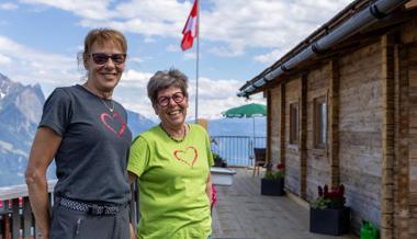 Dauerbetrieb im Berggasthaus Gonzen – trotz Baustelle