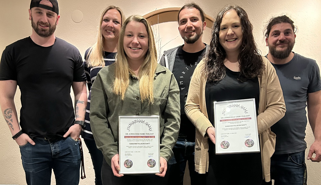 Erhielten für ihren Einsatz einen kräftigen Applaus: Mirco Mutzner, Jennifer Ettisberger, Selina Kremmel, Falk Frömmel, Jennifer Göldi und Simon Büchel (von links). 