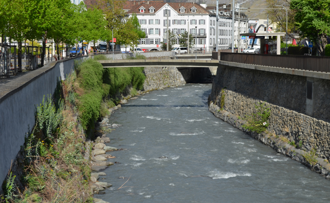 Frau nach Sturz in die Plessur im Spital gestorben