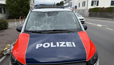 Spektakuläre Flucht: Mann springt vom Dach direkt auf Polizeiauto