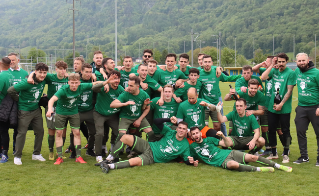 Aufstieg! Der FC Buchs krönt seine perfekte Saison