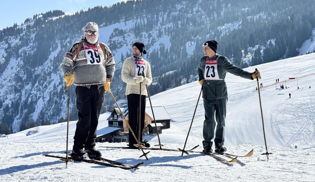 Zeitreise auf Skiern: 6. «NostalSki»-Rennen war ein voller Erfolg