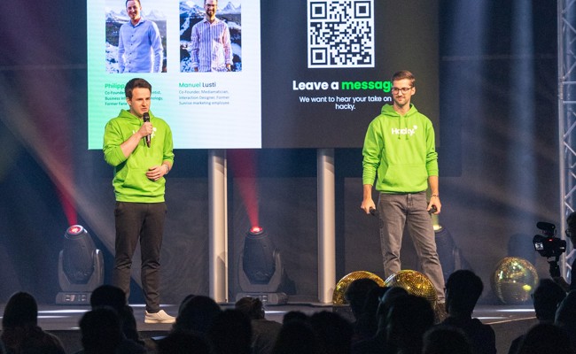 «Wir sind mit ‹Hacky› die Schnittstelle  zwischen Hacker und Unternehmen»