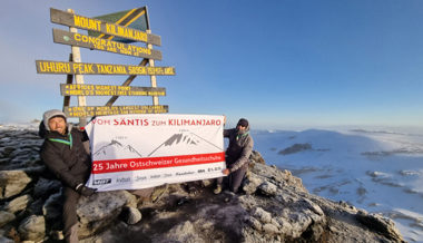 Vom Säntis zum Kilimandscharo - Sponsorengelder für die Ärmsten gesammelt