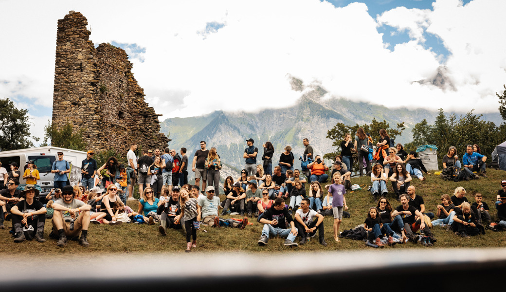 Das schlechte Wetter hielt die Festivalfans nicht vom Besuch des «Quellrock» ab.