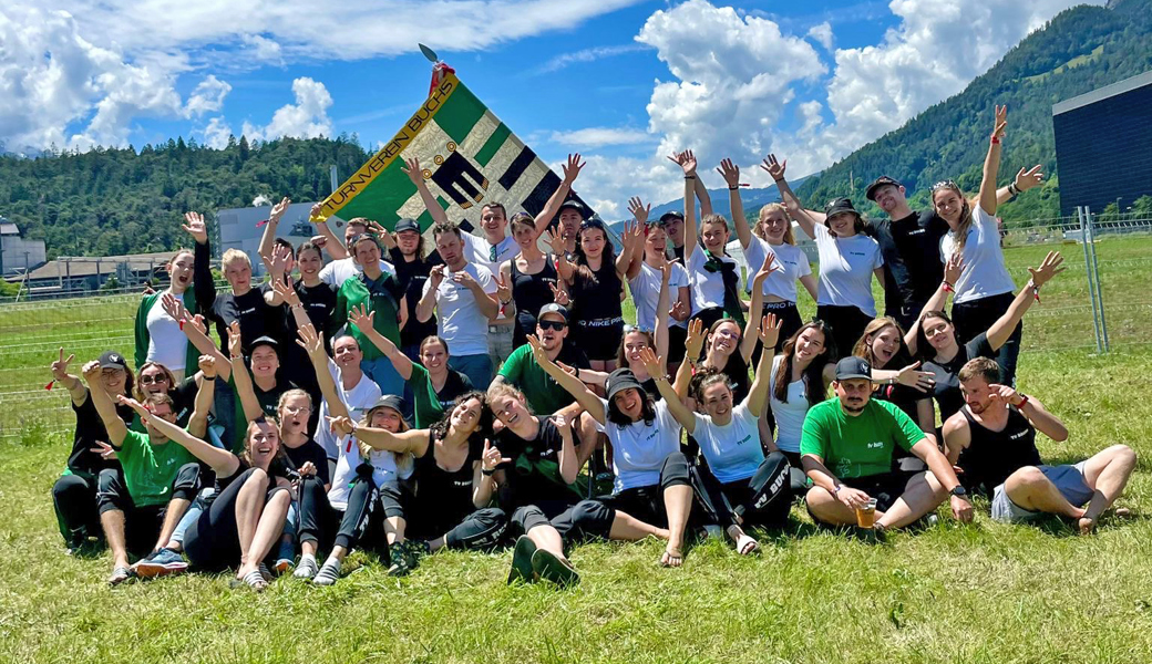 Gut geturnt: Der TV Buchs wird am Bündner-Glarner Kantonalturnfest Zweiter in der 2. Stärkeklasse