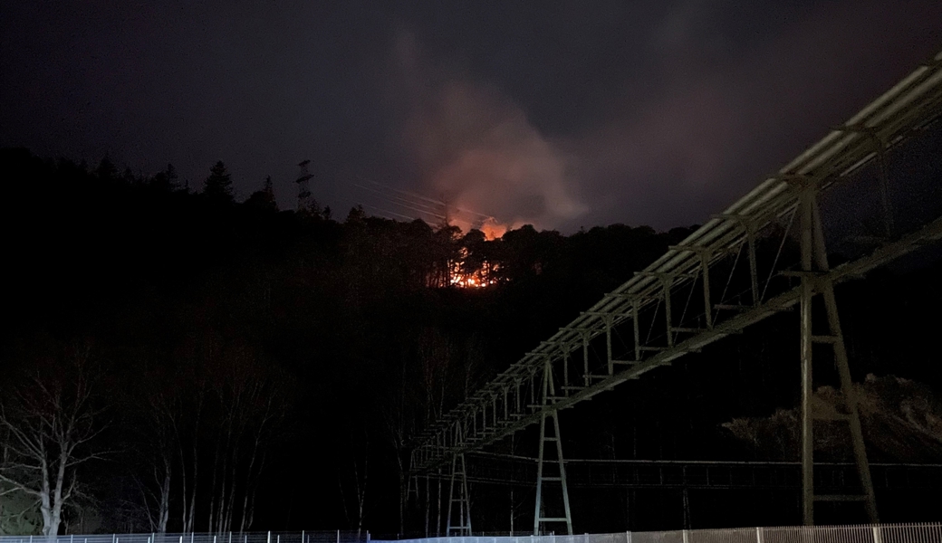 Die Feuerwehr konnte den Brand löschen.