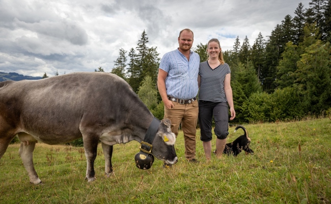 «Jetzt müssen wir Vollgas geben»: Markus und Marianne Näf zeigen ihren Hof Barenegg