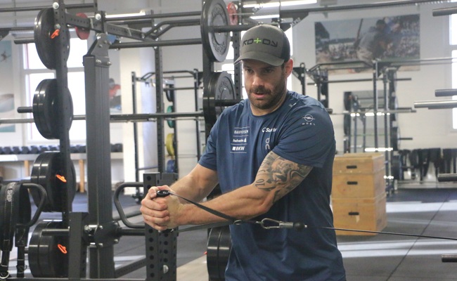 Den Sieg stets vor Augen: Jonas Lenherr will mit Kampfgeist zurück an die Weltspitze