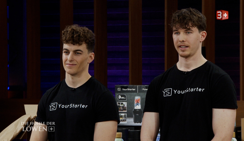 Frühstück aus dem Becher: Zwei Brüder füttern die TV-Löwen mit Smoothies