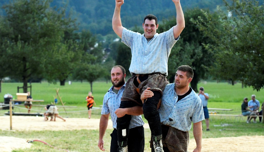 Kjetil Fauschs Premiere vor der Haustür: Sieg am Gonzen-Abendschwinget