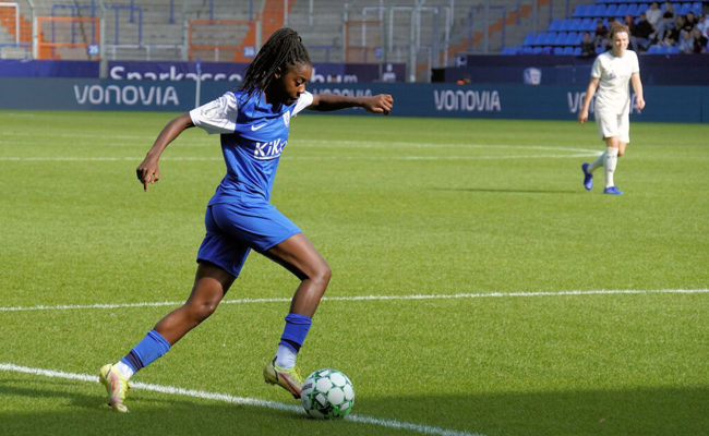 Der nächste Karriereschritt: Lydia Andrade spielt diese Saison in der Bundesliga