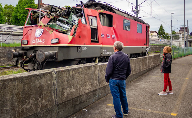 Nach Eisenbahnunglück in St.Fiden: Eine Spur wieder befahrbar – Baustelle dauert an