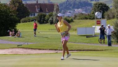 Das Golfturnier der Frauen in Gams-Werdenberg auf einer Stufe mit dem Scottish Open