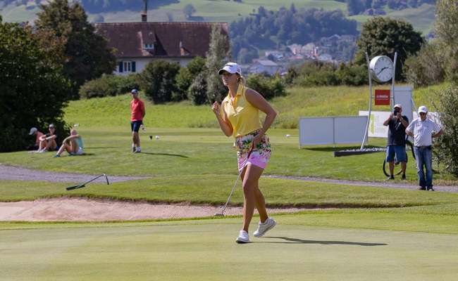 Das Golfturnier der Frauen in Gams-Werdenberg auf einer Stufe mit dem Scottish Open